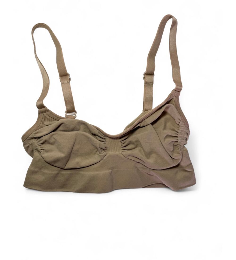 SKIMS Seamless Sculpting Bralette in Clay/Tan – Size S/M